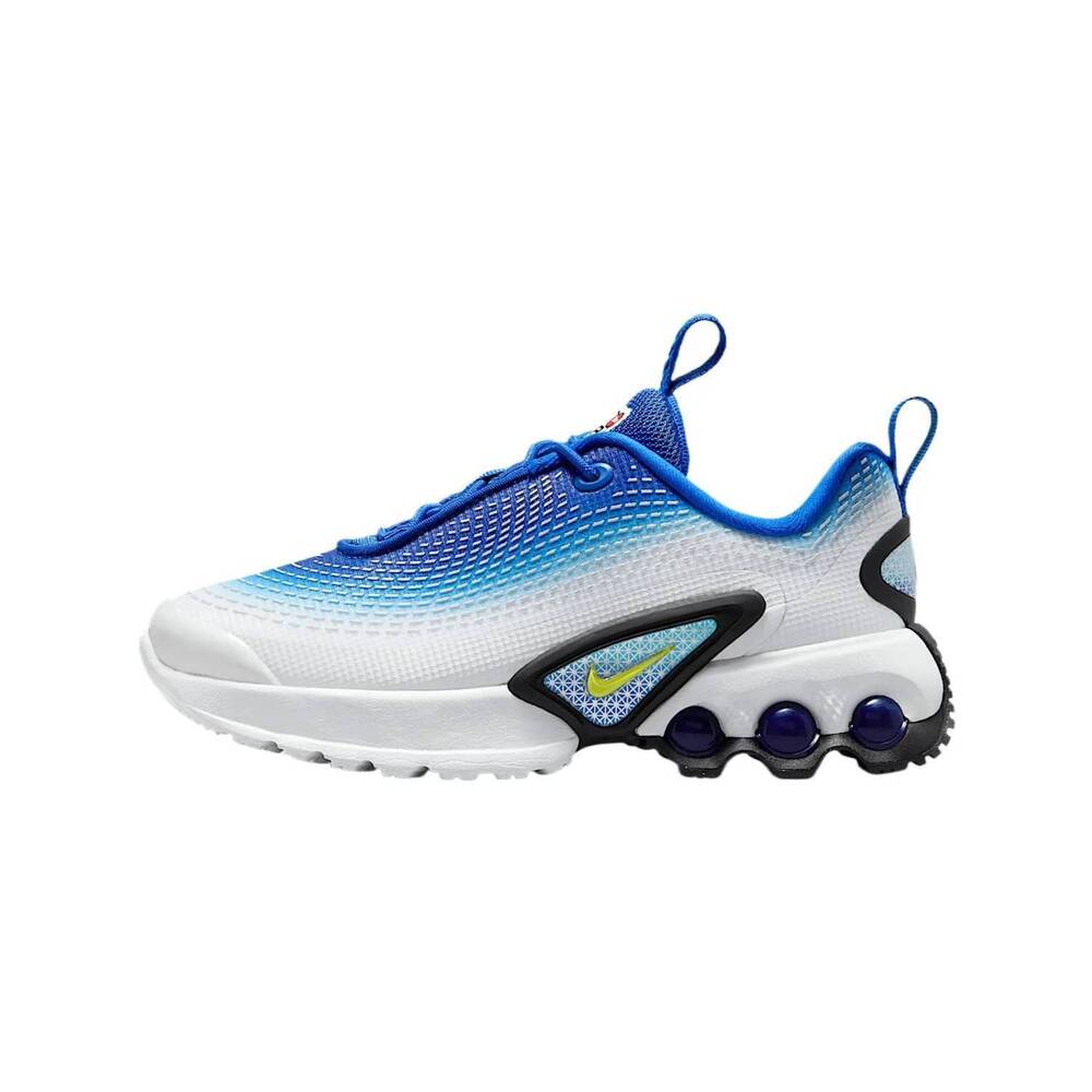 NEW NIKE little kids's air max dn shoes in racer blue/blue fury/black/vibrant ye